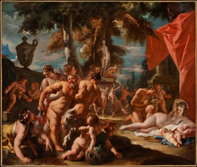 Feast of Silenus by Sebastiano Ricci